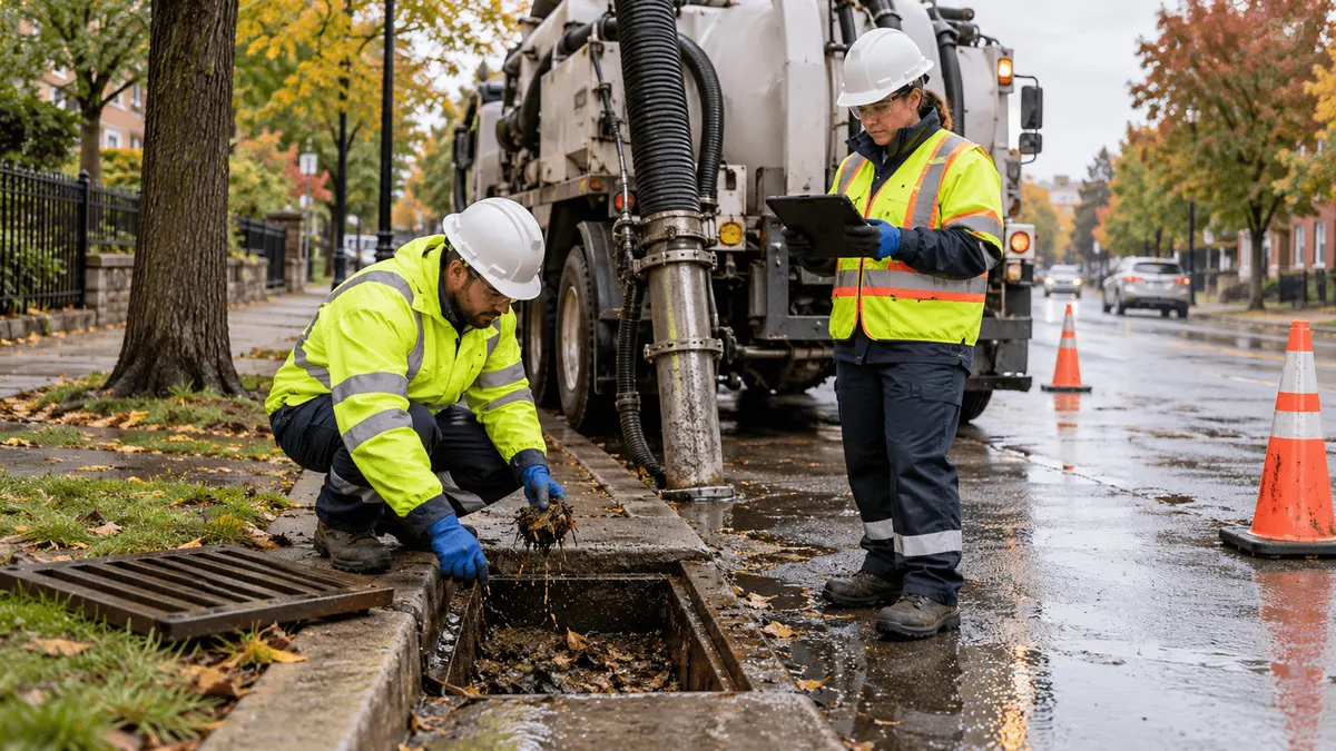 Catch Basin Cleaning Route Planning: How MS4 Teams Can Use Sediment Data and Priorities