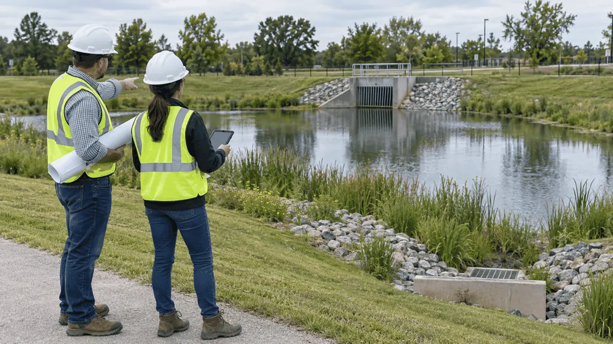 Detention Pond Maintenance Planning: What Owners Should Define Before the First Inspection