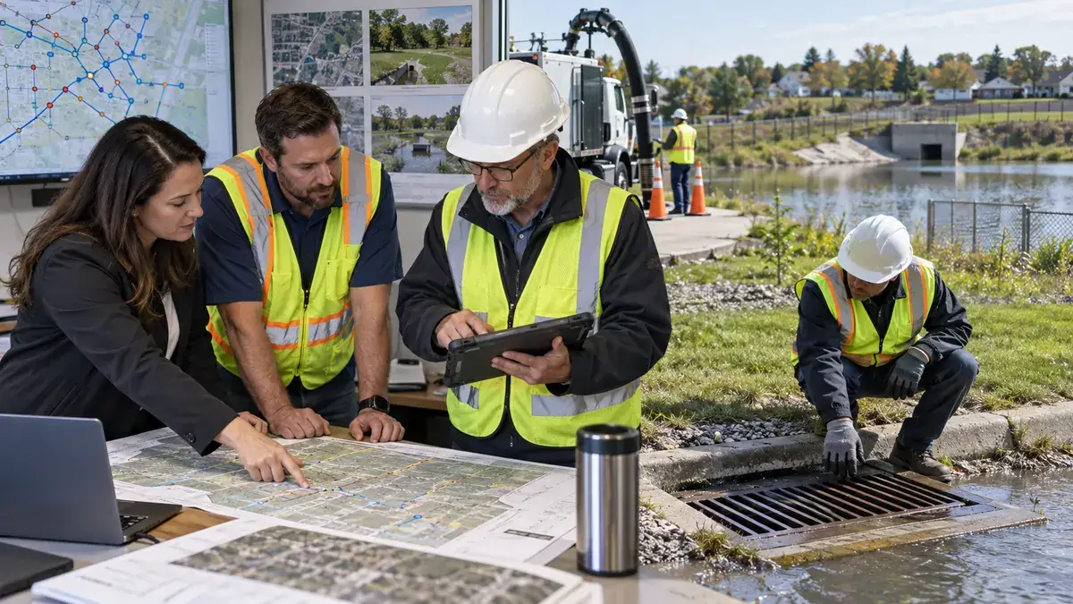 Prioritizing Drainage Complaints Across a Municipal Stormwater System