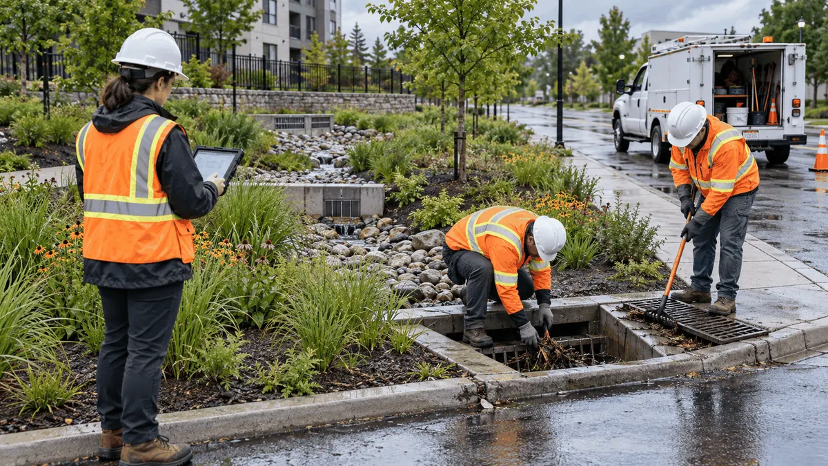 Stormwater Maintenance Work Orders: How MS4 Teams Can Close the Loop From Inspection to Completion